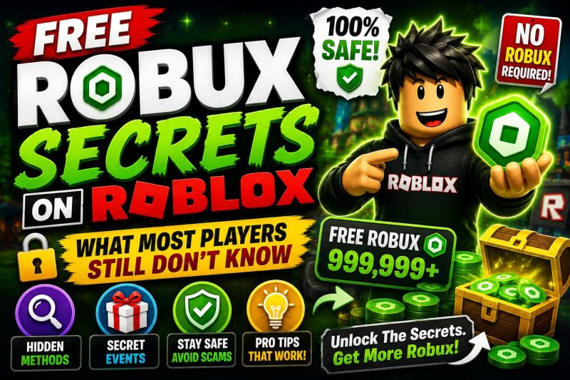 Free Robux Secrets: What Most Players Still Don't Know
