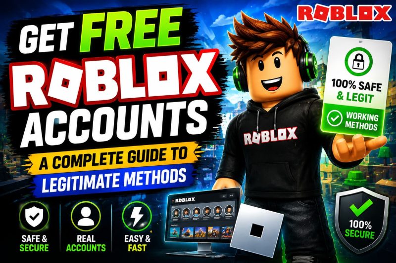 Get Free Roblox Accounts: A Complete Guide to Legitimate Methods