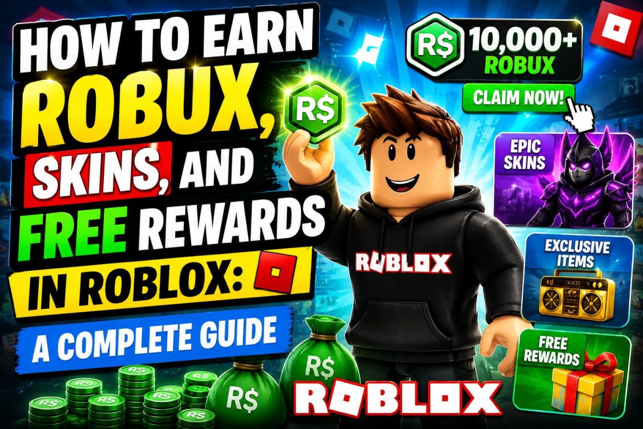 How to Earn Robux, Skins, and Free Rewards in Roblox: A Complete Guide