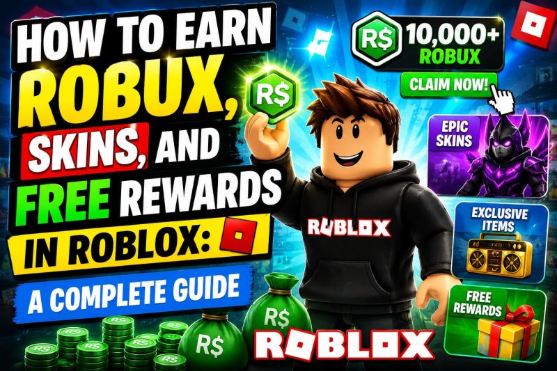 How to Earn Robux, Skins, and Free Rewards in Roblox: A Complete Guide