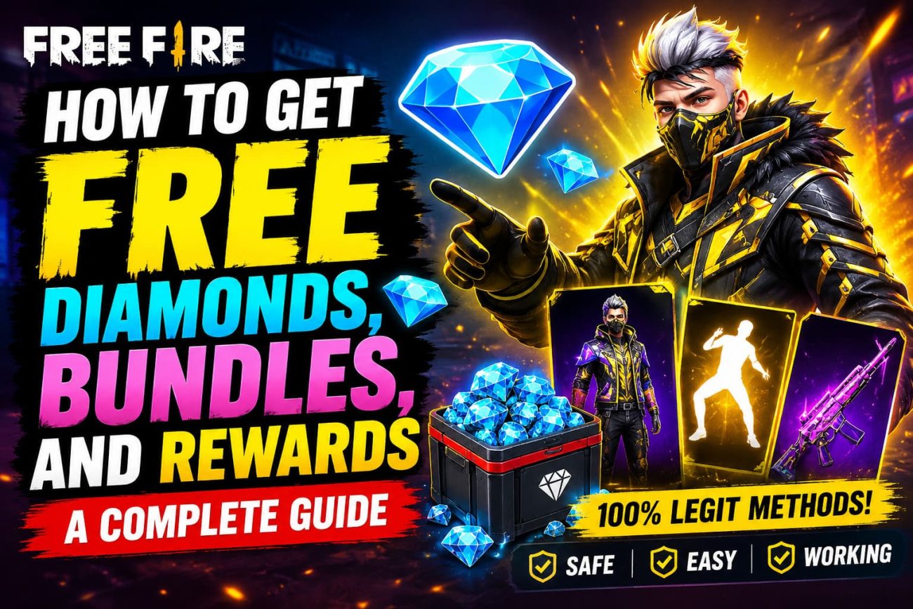 How to Get Free Diamonds, Bundles, and Rewards in Free Fire