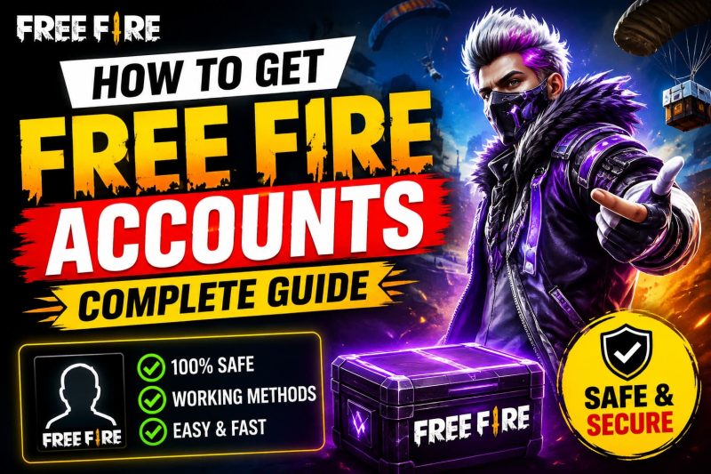 How to Get Free Fire Accounts & Passwords: Complete Guide