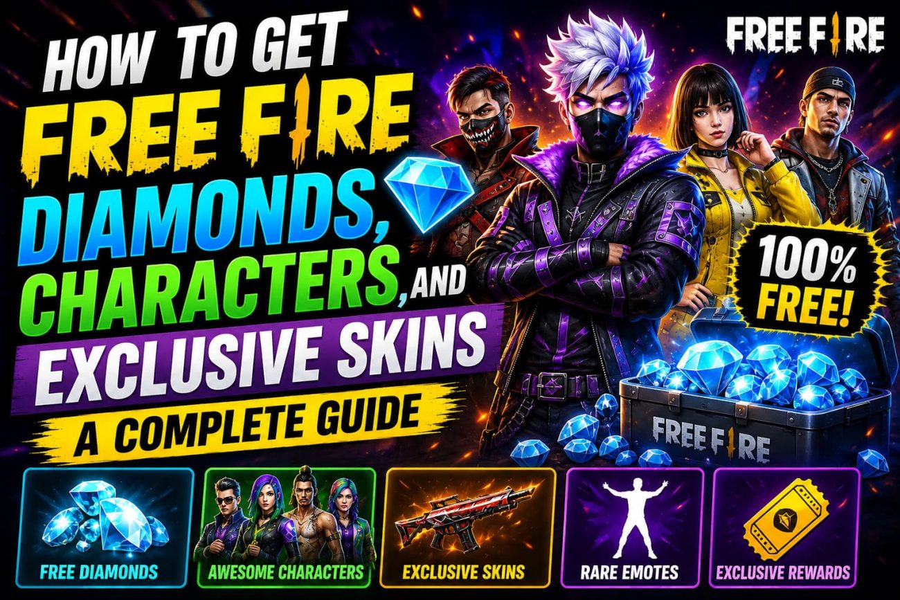 How to Get Free Fire Diamonds, Characters and Exclusive Skins: A Complete Guide