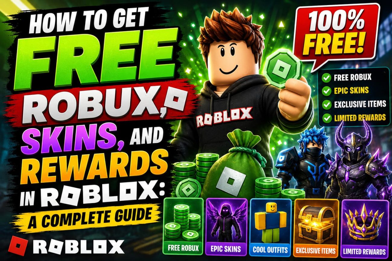 How to Get Free Robux, Skins, and Rewards in Roblox: A Complete Guide