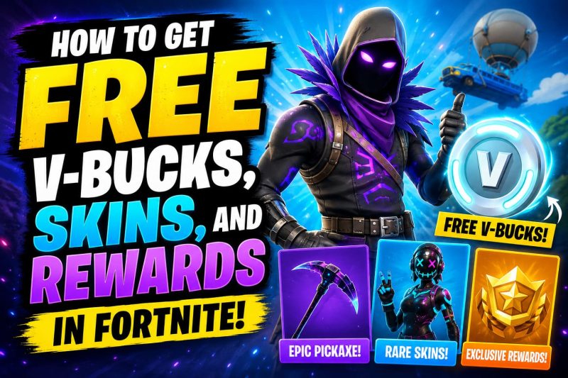 How to Get Free V-Bucks, Skins, and Rewards in Fortnite: A Complete Guide
