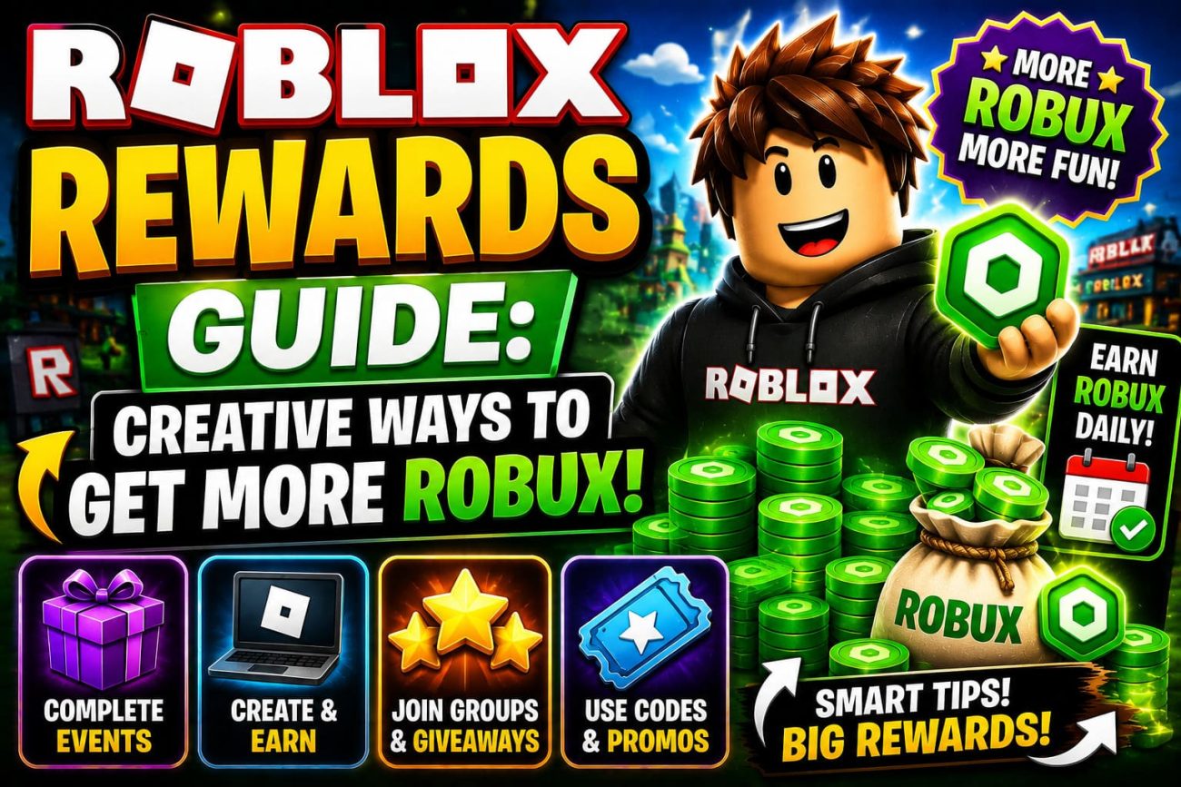 Roblox Rewards Guide: Creative Ways to Get More Robux