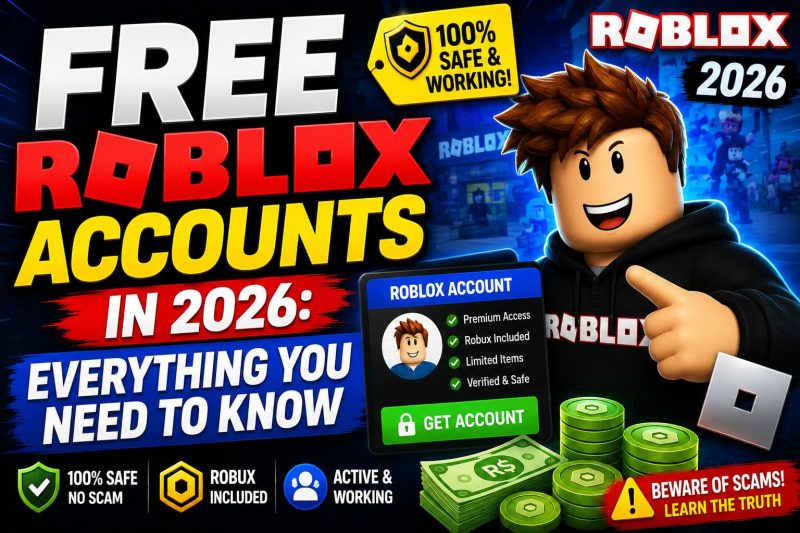 Free Roblox Accounts in 2026: Latest Accounts with Robux