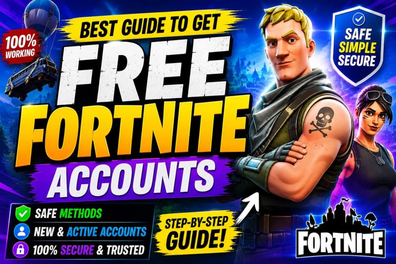 Get Free Fortnite Accounts in 2026: Safe and Secure